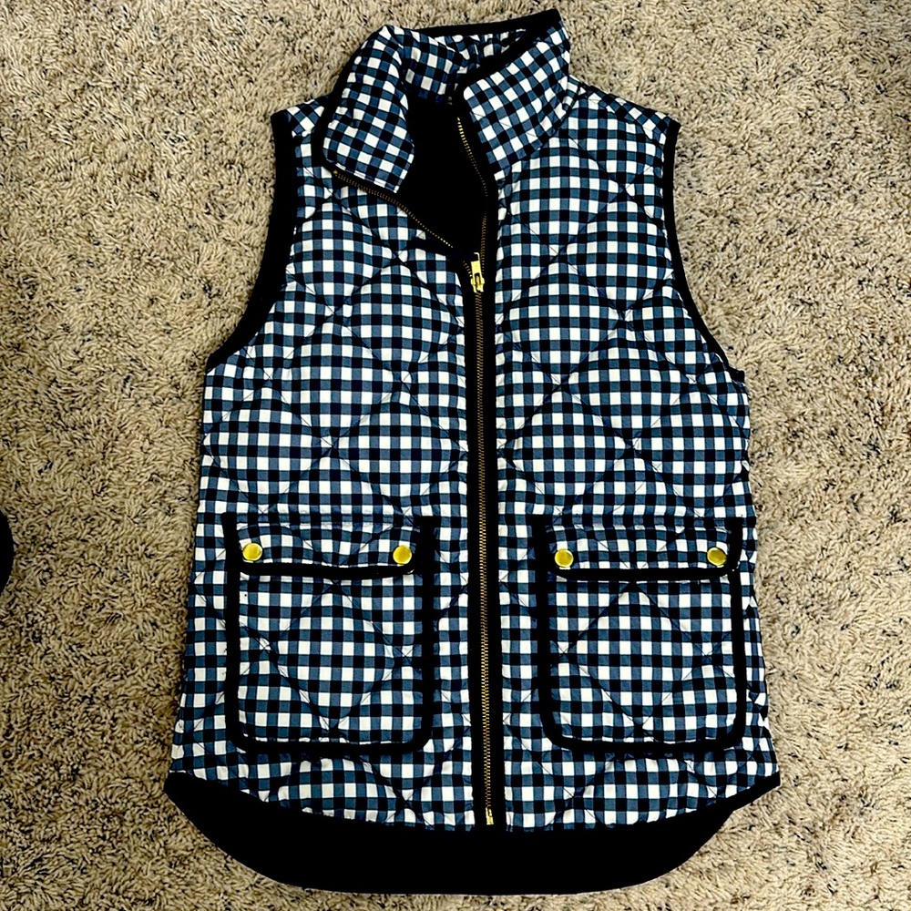 J crew puffer vest